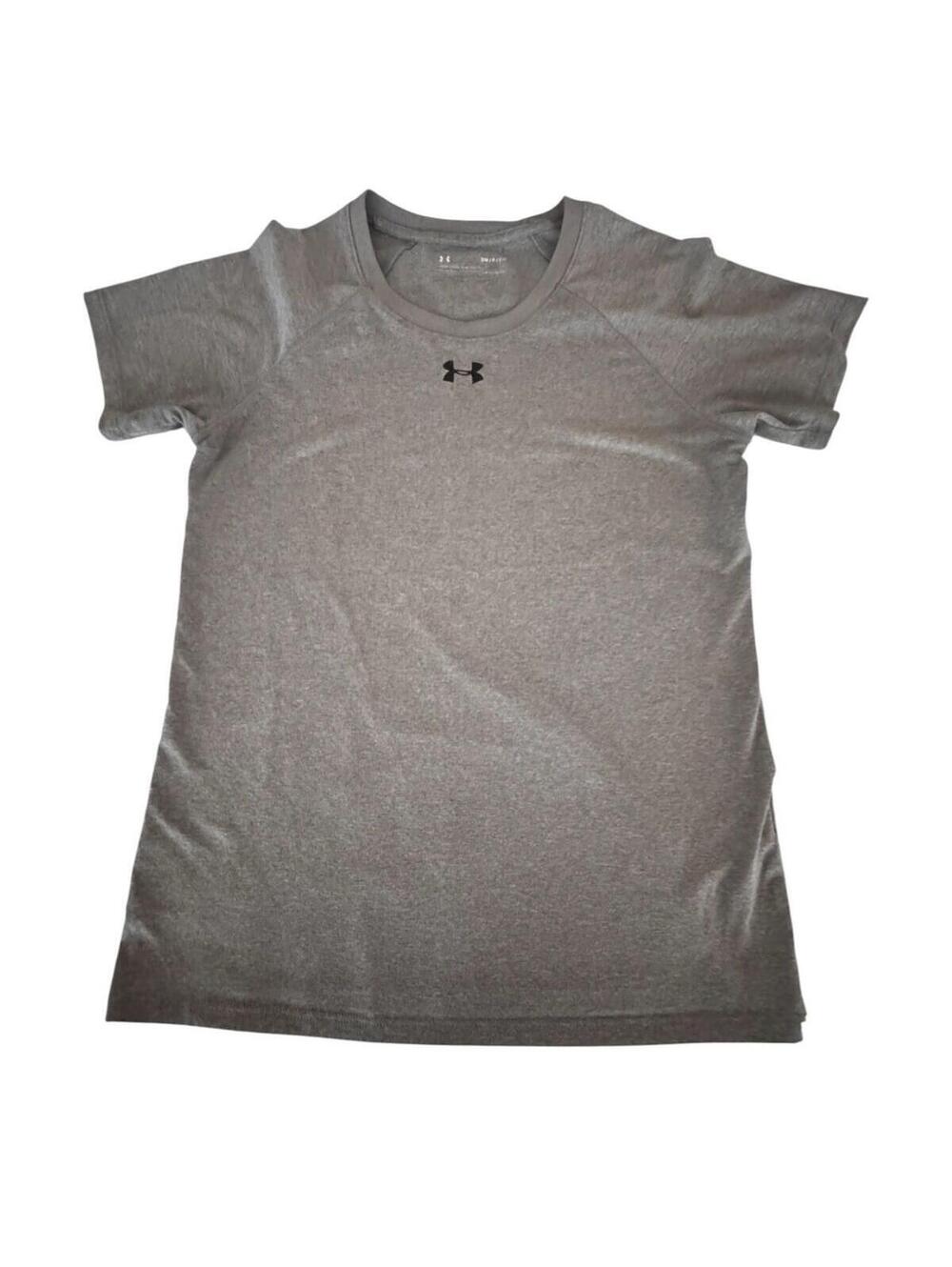 Under Armour women's Heat Gear Shirt Gray Size Small